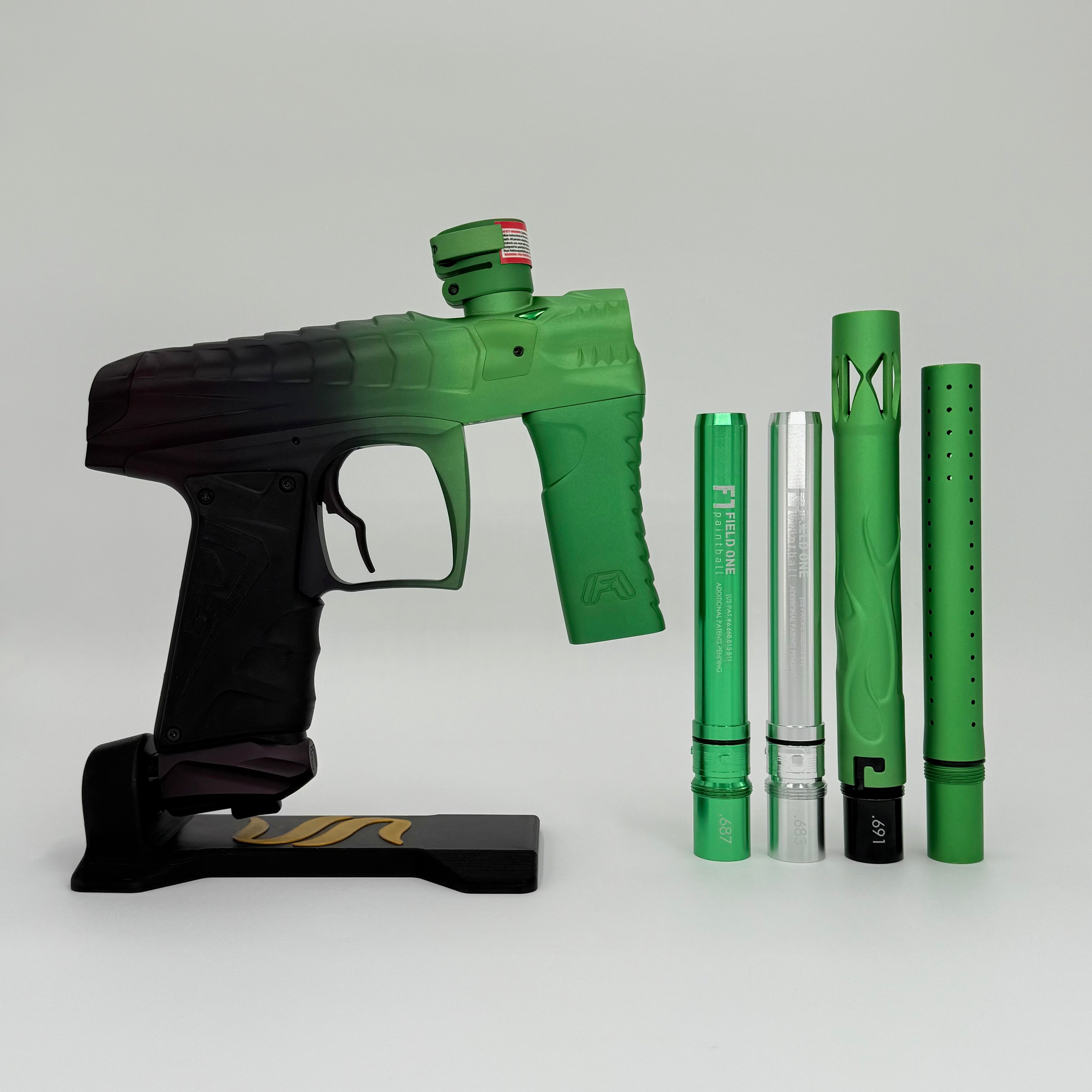 Field One Force V2 Dragon - Black/Green Fade